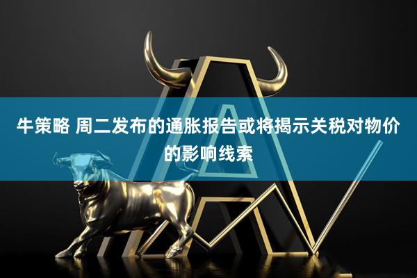 牛策略 周二发布的通胀报告或将揭示关税对物价的影响线索
