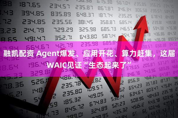 融凯配资 Agent爆发、应用开花、算力赶集，这届WAIC见证“生态起来了”